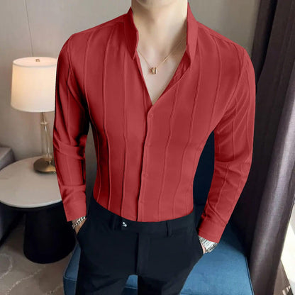 Red Striped Premium Shirt